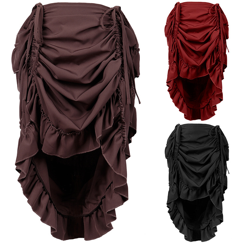 Skirts - Rok Korset Lipit Gaya Steampunk Victoria,