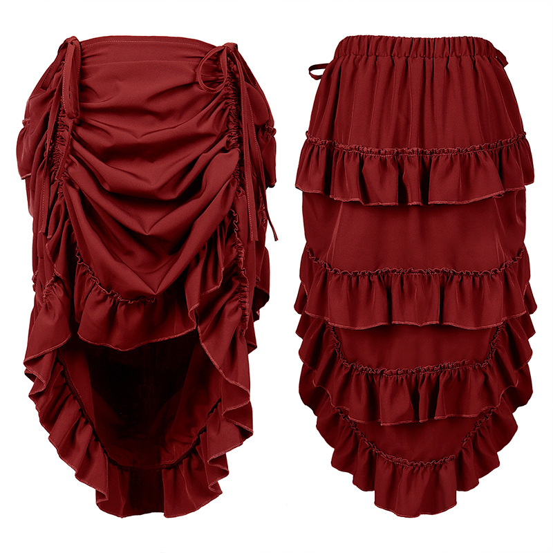 Rok Korset Lipit Gaya Steampun - Skirts ulasan dan harga