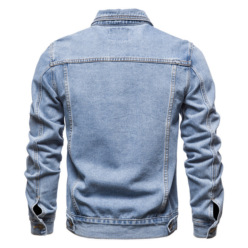 Jaket Denim Pria Model Retro A - Jeans ulasan dan harga